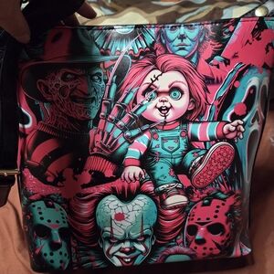Horror-Themed Graphic Women Bag